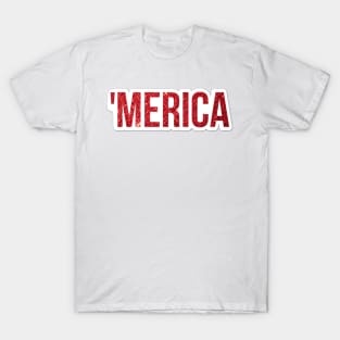 'Merica Sticker T-Shirt